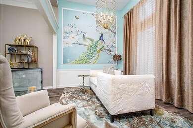 Formal Dining room tuurned into sitting room