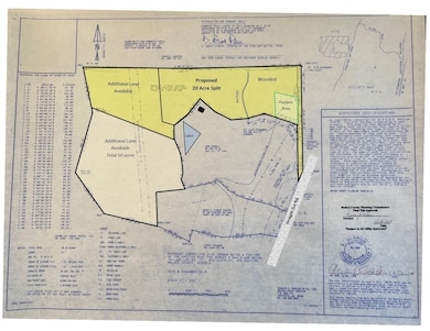Proposed 20 acres - 50 acres