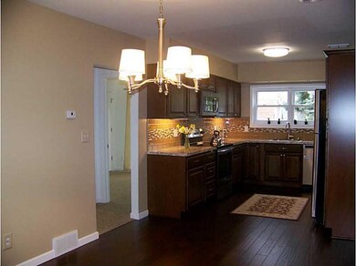 Kitchen. The kitchen/Dining area is spacious and o