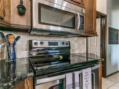 Kitchen:  A built-in pantry, stainless appliances,