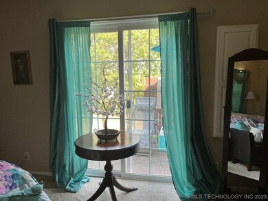 Master bedroom with Patio walk out.