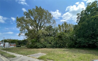 Side view of lot, looking toward street!
