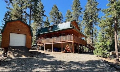 Cabin Surrounded By Nature