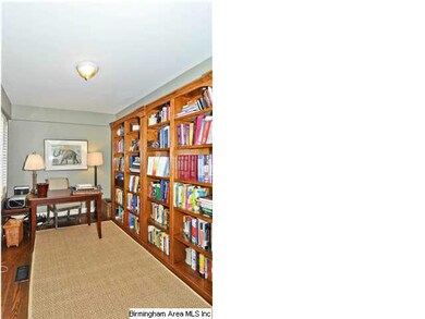 Study off of the living room