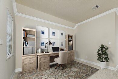 Once inside, guests are welcomed by a large flex s