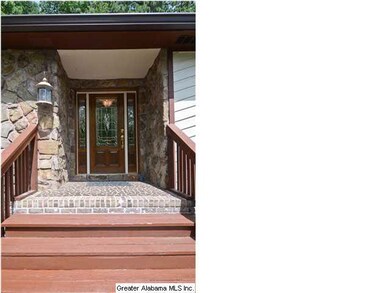 LOVELY ENTRY WITH LEADED GLASS DOOR