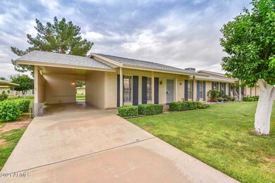 Front View-Covered Parking