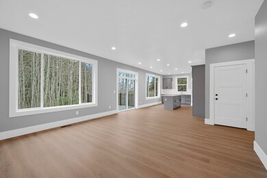 Living and kitchen