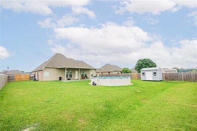 Back of property
