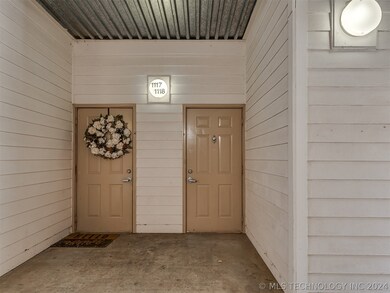 First floor entry.