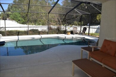 Covered Back Patio onto 2011 Pool/Lanai/Conservati