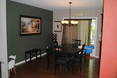 Dining Area with Hardwood Floors!