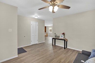 Front room can be used as a home office.
