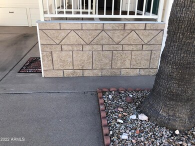 TILE FACED FRONT OF DECK