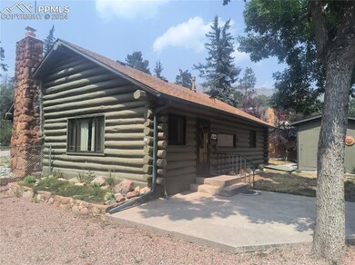 View of home's exterior with a patio area