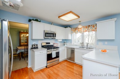 Kitchen with all new stainless steel appliances
