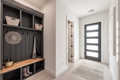 Perfectly integrated into the home’s layout, this
