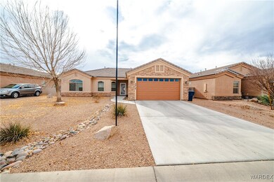 Ranch-style home with a garage