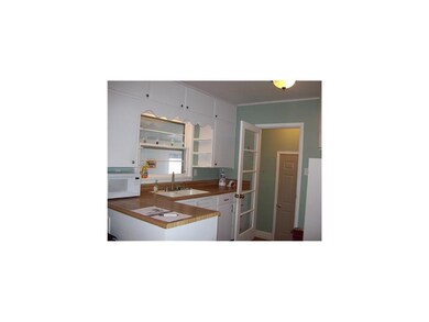 Kitchen. Nice sized eat in kitchen, with crisp whi