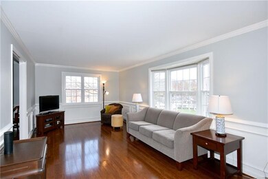 Large living room with tons of natural light!