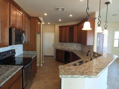 Full view of kitchen layout