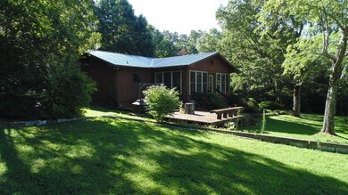 Rear yard has several deck areas to enjoy the views of the valley below.