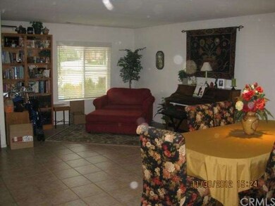 Living room and formal dining area