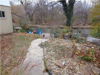 BACKYARD PATH TO RIVER.