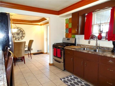 Another view of the main floor Kitchen with beauti