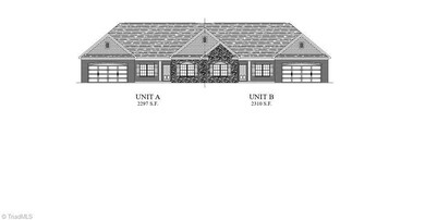 Home being built similar to unit A but not exact.
