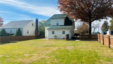 Rear yard.
