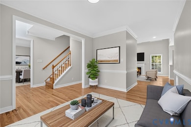 Virtually staged concept