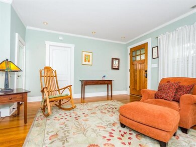 Living room with hardwood floors.