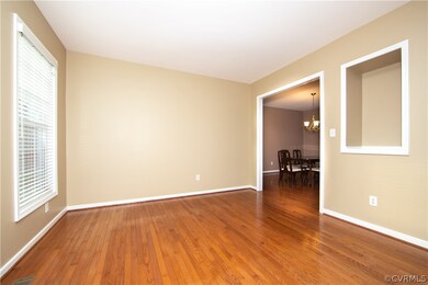 Wood floors in the Living Room