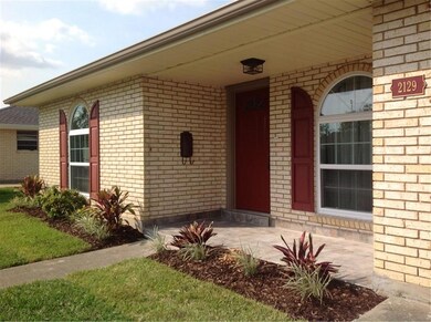 Covered front porch