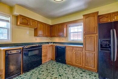 Kitchen comes with range, dishwasher, refrigerator