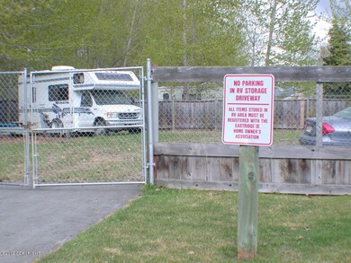 Fenced RV parking lot available nearby
