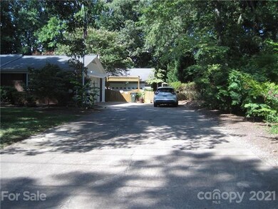 Extra wide driveway