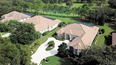 Upscale homes in the Crosswater Village