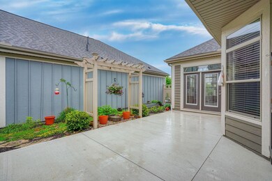 Private courtyard