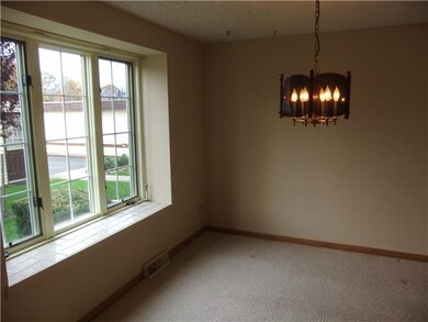Dining Room. spacious dining/room with bay window 