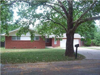 All Brick home with a large, 2-car garage