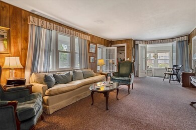 Living Room Leading to Covered Porch