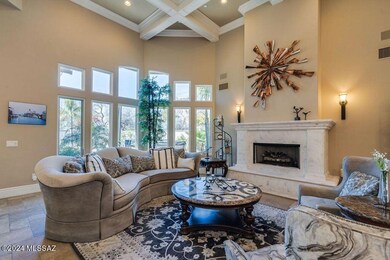 Fireplace in LR