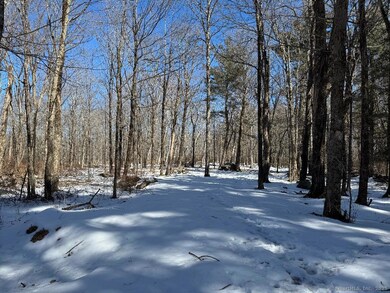 Looking towards house site