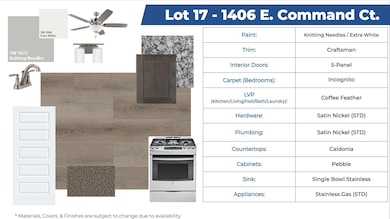 Interior Color Board
