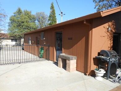 Side of garage