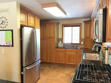 Look at the crown molding on this cabinetry