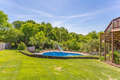 Nice back lawn space