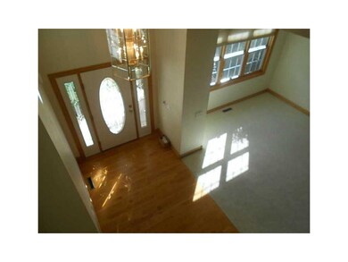 Foyer. Main and lower levels are open floor plans